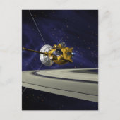 Cassini Saturn Orbit Insertion Postkarte (Vorderseite)