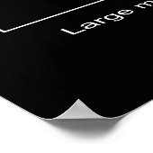 CassiniMission-Enceladusstripes_ca Poster (Ecke)