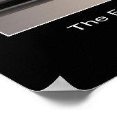 CassiniMission-Face0fBeauty-Saturn Poster (Ecke)