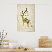 Cassiopea-Sternbild Fine Art Druck Antik Poster (Küche)