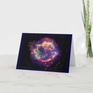 Cassiopeia A Supernova ... Der Tod wird ihr Karte
