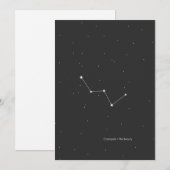 Cassiopeia, "Die Schönheit" Feiertagskarte (Vorne/Hinten)