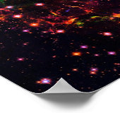 Cassiopeia Ein Nebula Supernova Remnant Space Foto Poster (Ecke)