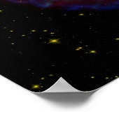 Cassiopeia Eine Supernova Poster (Ecke)