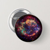 Cassiopeia Galaxy Supernova Rest Button (Vorne & Hinten)