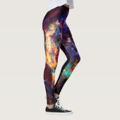 Cassiopeia Galaxy Supernova Rest Leggings (Rechts)