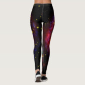 Cassiopeia Galaxy Supernova Rest Leggings (Rückseite)