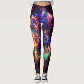 Cassiopeia Galaxy Supernova Rest Leggings (Vorderseite)