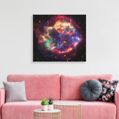 Cassiopeia Galaxy Supernova Rest Leinwanddruck (Insitu (Wohnzimmer))