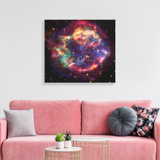 Cassiopeia Galaxy Supernova Rest Leinwanddruck (Insitu (Wohnzimmer))