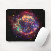 Cassiopeia Galaxy Supernova Rest Mousepad (Mit Mouse)