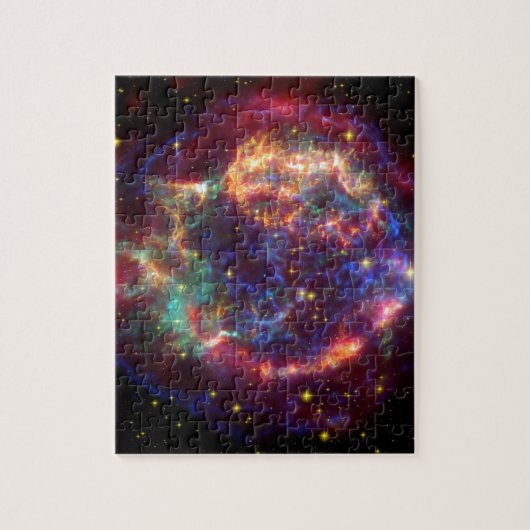 Cassiopeia Galaxy Supernova Rest Puzzle (Vertikal)