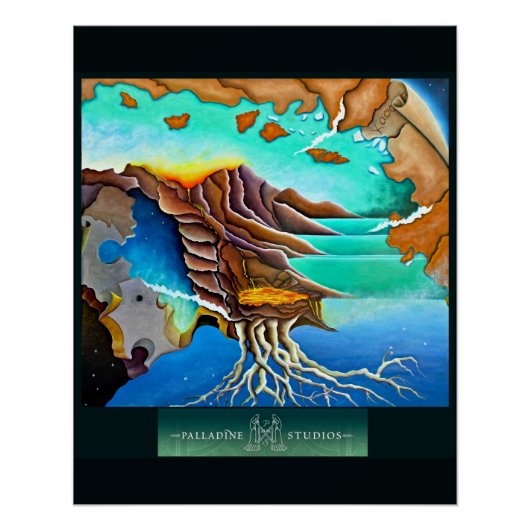 'Cassiopeia' Glossy Poster (Vorderseite)