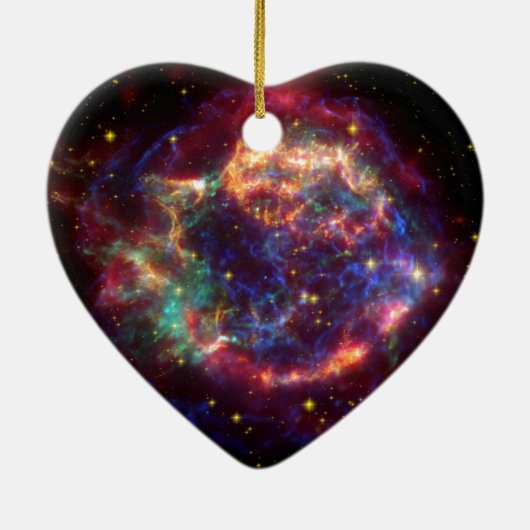 Cassiopeia-Konstellation Keramikornament (Hinten)