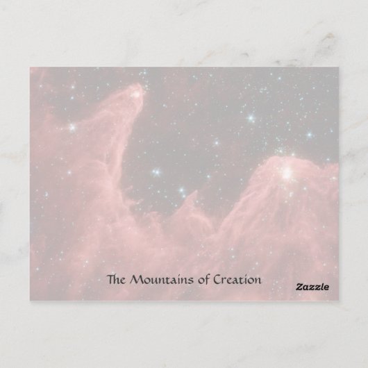 Cassiopeia Nebula - Postkarte Nr. 1 (Rückseite)