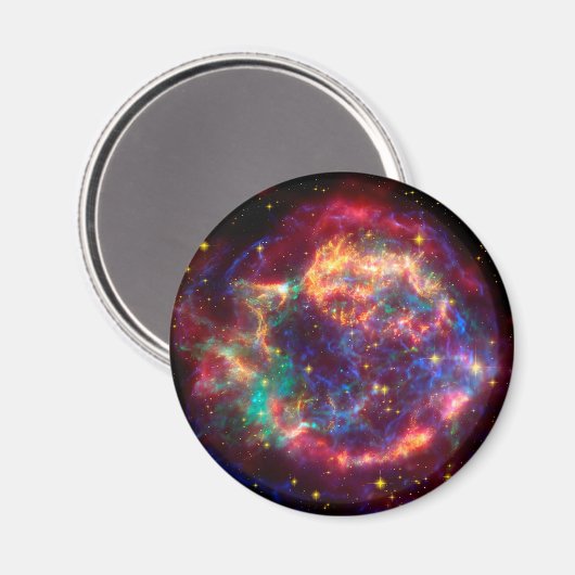 Cassiopeia Spitzer Magnet (Vorderseite/Rückseite)
