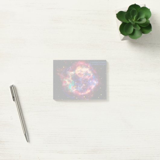 Cassiopeia, Weltraum-Supernova Post-it Klebezettel (Büro)