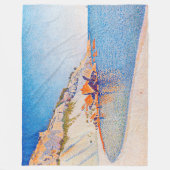 Cassis, Cap Lombard, Opus 196, Signac Fleecedecke (Vorderseite)