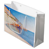 Cassis, Cap Lombard, Opus 196, Signac Große Geschenktüte (Vorderseite Schrägansicht)