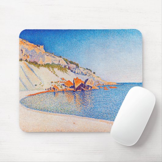 Cassis, Cap Lombard, Opus 196, Signac Mousepad (Mit Mouse)