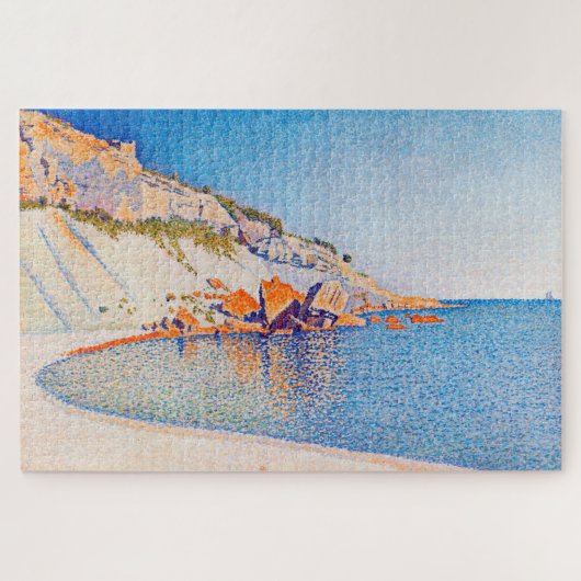 Cassis, Cap Lombard, Opus 196, Signac Puzzle (Horizontal)