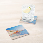 Cassis, Cap Lombard, Opus 196, Signac Rechteckiger Pappuntersetzer (Vor Ort)