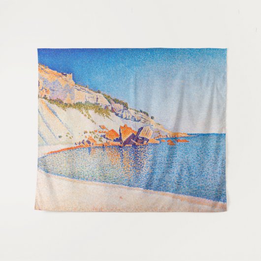 Cassis, Cap Lombard, Opus 196, Signac Wandteppich (Vorderseite (Horizontal))