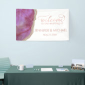 Cassis chic agate romantisch elegant banner (Messeveranstaltung)