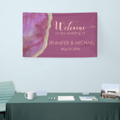 Cassis chic agate romantisch elegant banner (Messeveranstaltung)