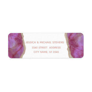 Cassis chic agate romantisch elegant einfach