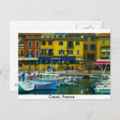 Cassis, Frankreich Postkarte (Vorne/Hinten)