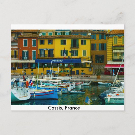 Cassis, Frankreich Postkarte (Vorderseite)