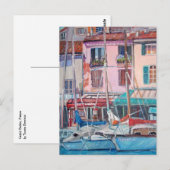Cassis harbor - Postkarte (Vorne/Hinten)