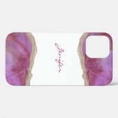 Cassis moderne flüssige Marmor Case-Mate iPhone Ge Hülle (Rückseite (Horizontal))