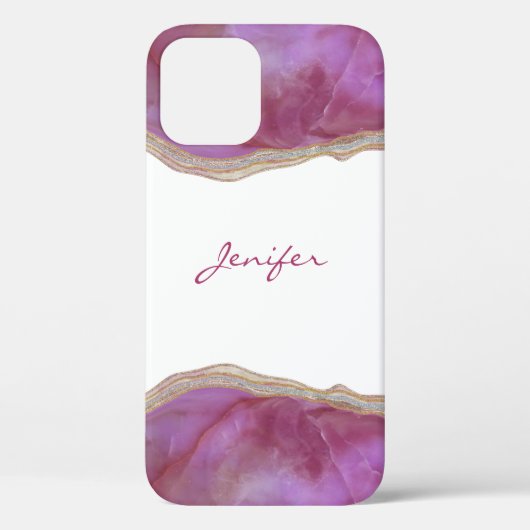Cassis moderne flüssige Marmor Case-Mate iPhone Ge Hülle (Rückseite)
