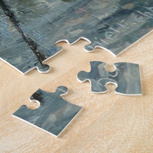 Cassis Provence France Boote Puzzle (Seite)