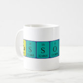 Cassondra Periodenname Tasse (Vorderseite Links)