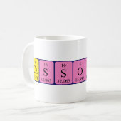 Cassondra Periodenname Tasse (Vorderseite Links)