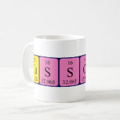 Cassondra Periodenname Tasse (Vorderseite Links)