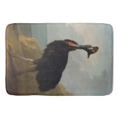 Cassowary (Australian Bird) (Wild Animal Art) Badematte (Vorderseite)