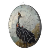 Cassowary (Australian Bird) (Wild Animal Art) Dartscheibe (Vorderseite rechts)