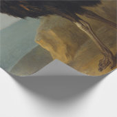 Cassowary (Australian Bird) (Wild Animal Art) Geschenkpapier (Ecke)