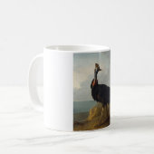Cassowary (Australian Bird) (Wild Animal Art) Kaffeetasse (Vorderseite Links)