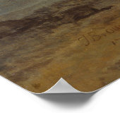 Cassowary (Australian Bird) (Wild Animal Art) Poster (Ecke)