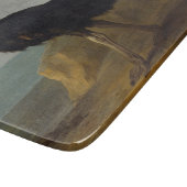 Cassowary (Australian Bird) (Wild Animal Art) Schneidebrett (Ecke)