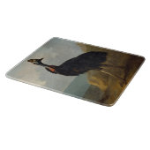 Cassowary (Australian Bird) (Wild Animal Art) Schneidebrett (Ecke)