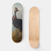 Cassowary (Australian Bird) (Wild Animal Art) Skateboard (Vorderseite)