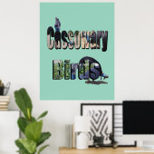 Cassowary Birds ist der Name, Poster (Heimbüro)