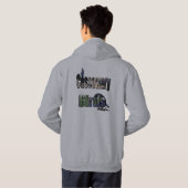 Cassowary Birds Picture Logo, Hoodie (Schwarz voll)
