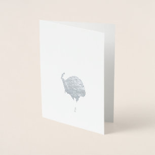 Cassowary (Casuarius Casuarius) Folienkarte